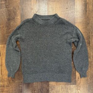 American Eagle Outfitters Charcoal Knit Sweater